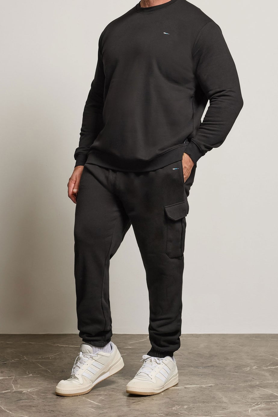 BadRhino Black Cargo Joggers