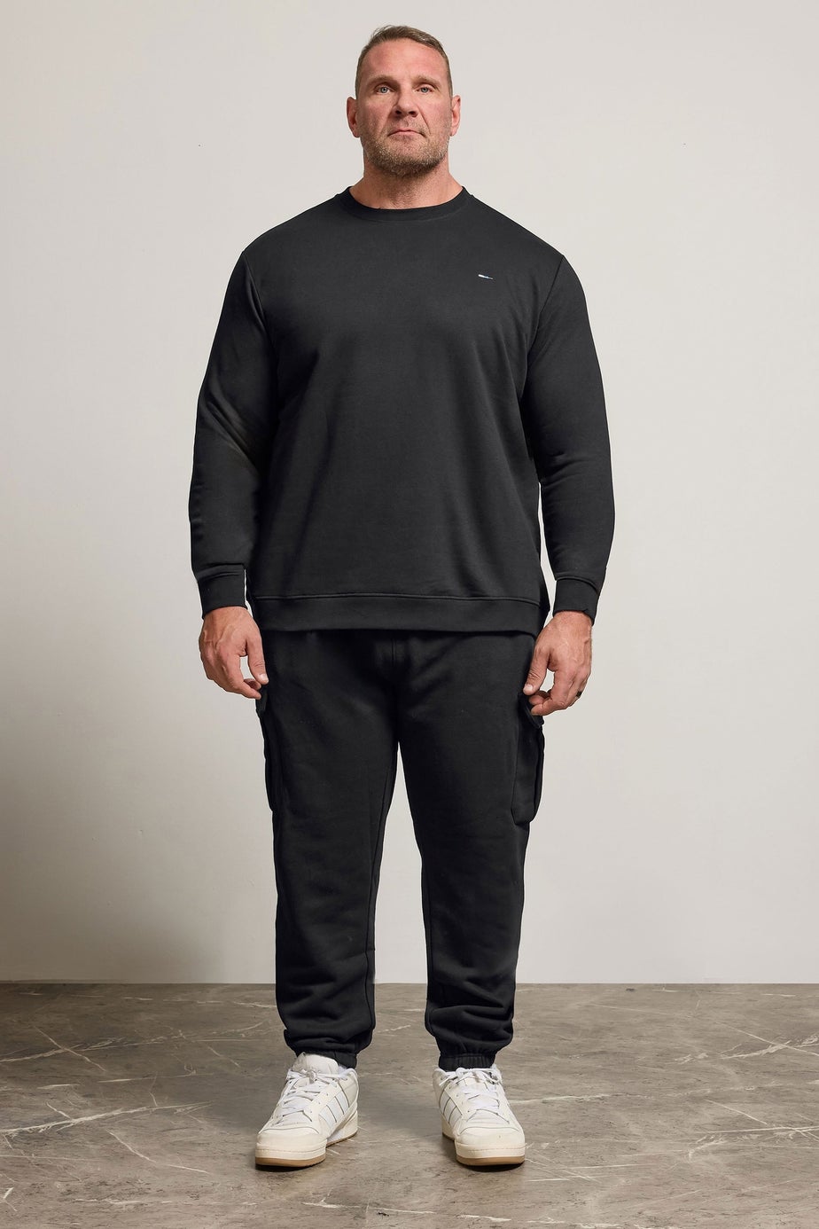 BadRhino Black Cargo Joggers