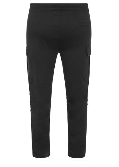 BadRhino Black Cargo Joggers