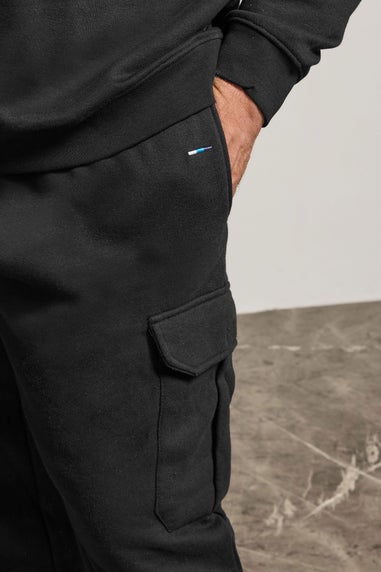 BadRhino Black Cargo Joggers