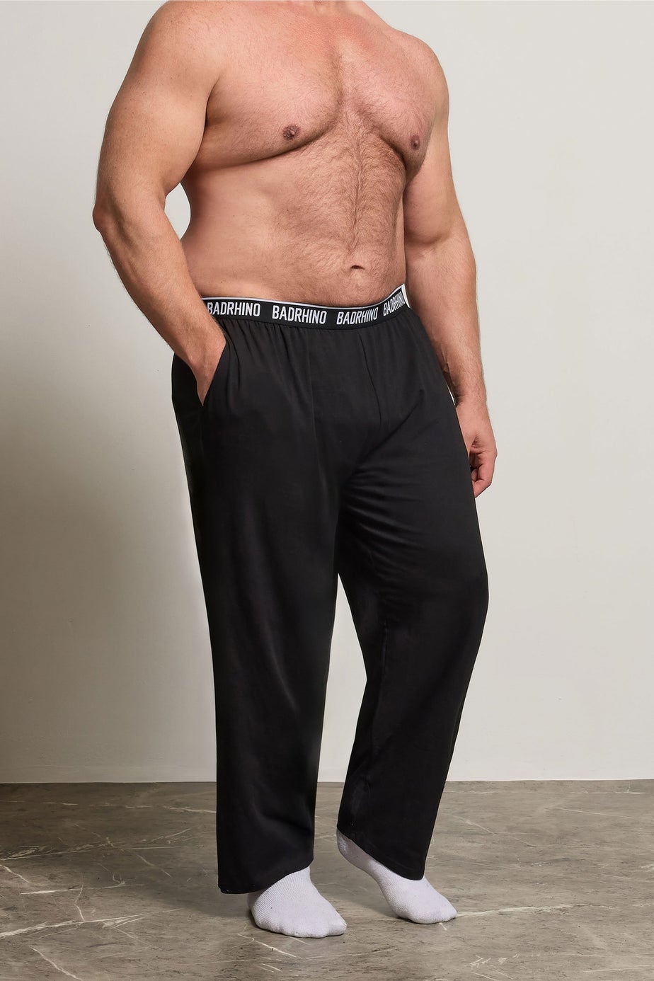 BadRhino Black Lounge Trousers