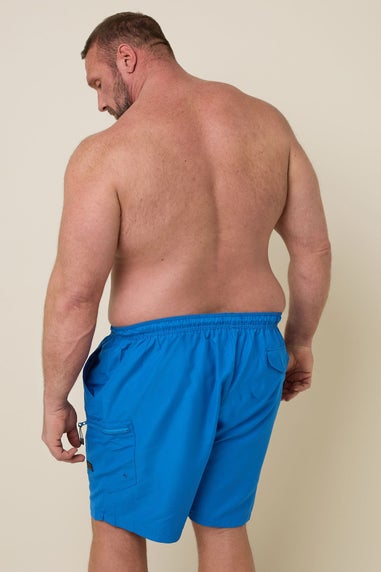 BadRhino Blue Cargo Swim Shorts