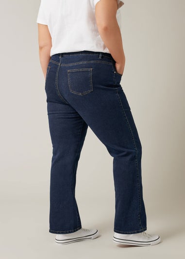 Evans Curve Indigo Blue Straight Leg Jean