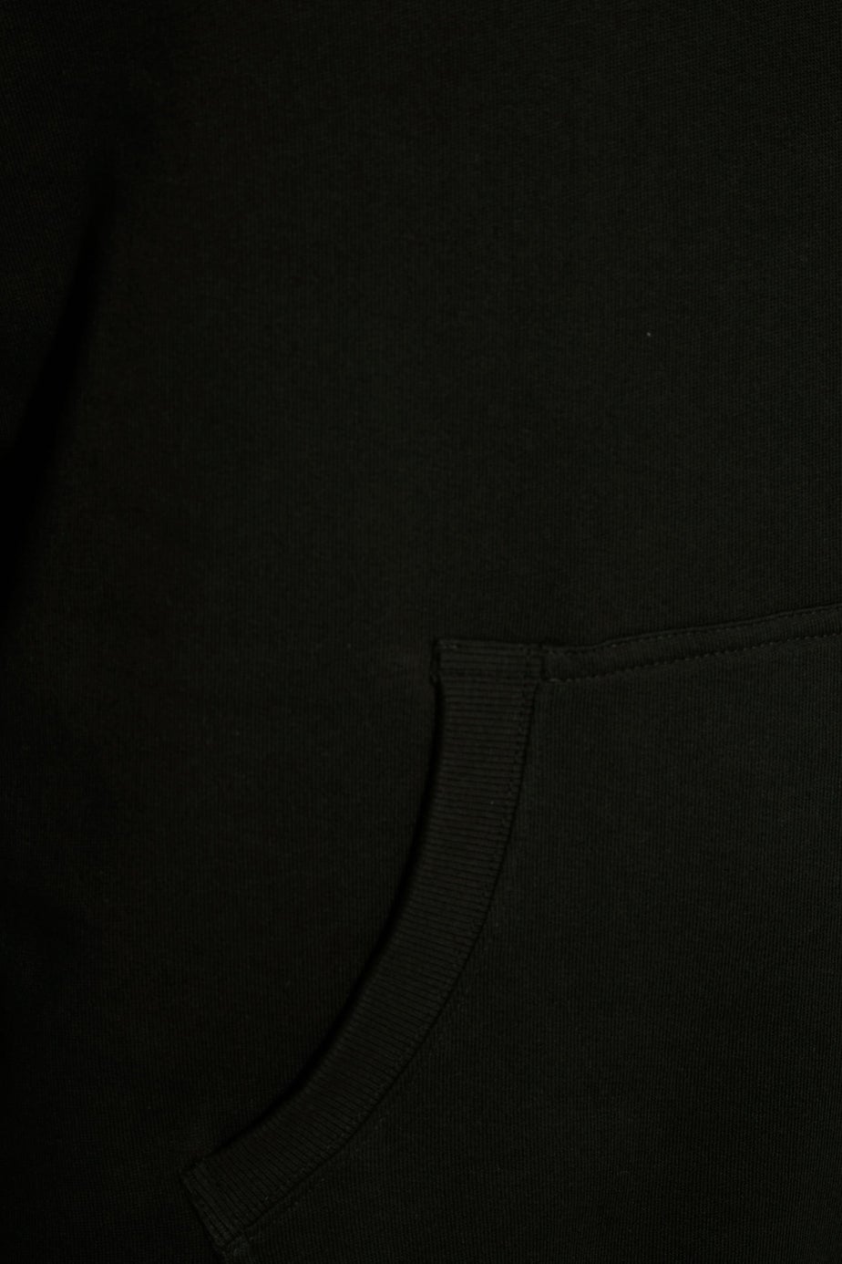 BadRhino Cotton Essential Black Hoodie