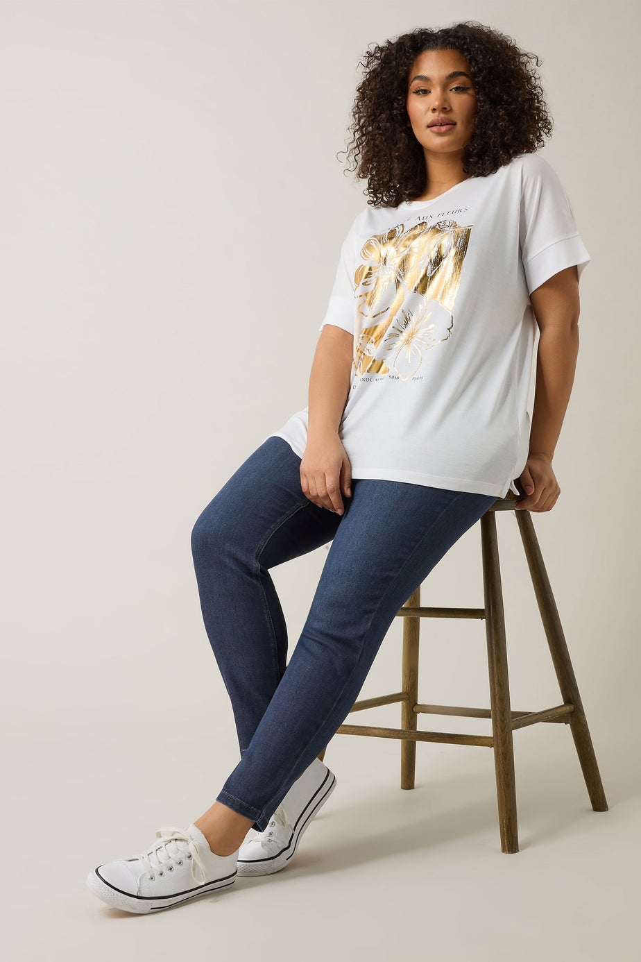 Evans Curve Indigo Blue Skinny Jeggings