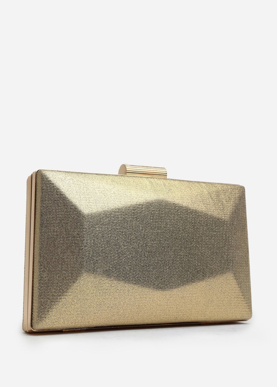 Where's That From Gold Oceane Embellished Evening Clutch