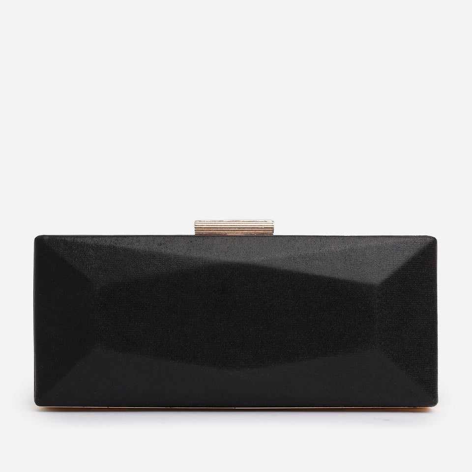 Where's That From Black Carvela Embellished Evening Clutch