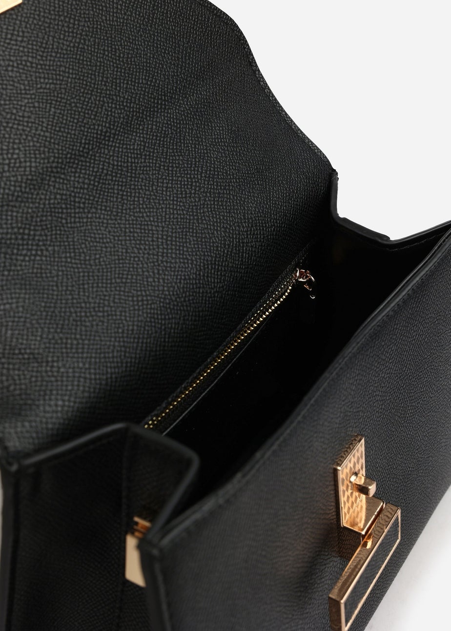 Where's That From Black Mareas Top Handle Shoulder Bag