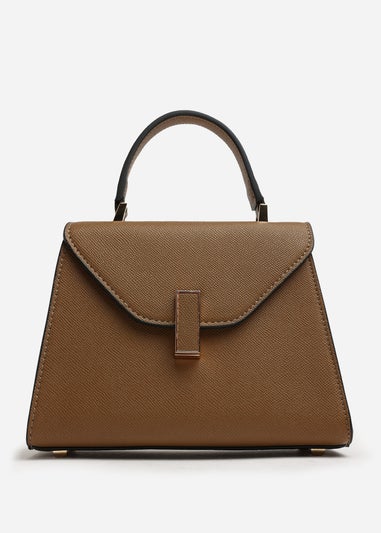 Where's That From Brown Mareas Top Handle Shoulder Bag