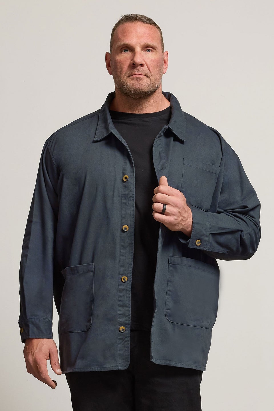 BadRhino Navy Blue Overshirt