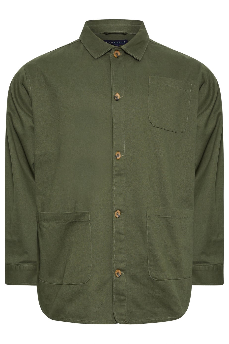 BadRhino Khaki Green Overshirt