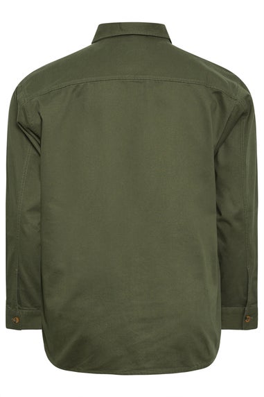BadRhino Khaki Green Overshirt