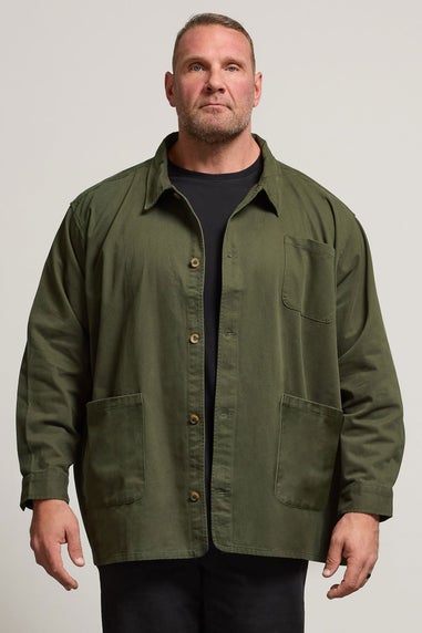 BadRhino Khaki Green Overshirt