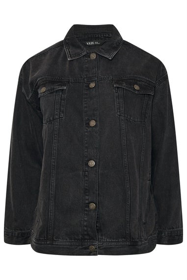 YOURS Curve Black Oversized Jacket