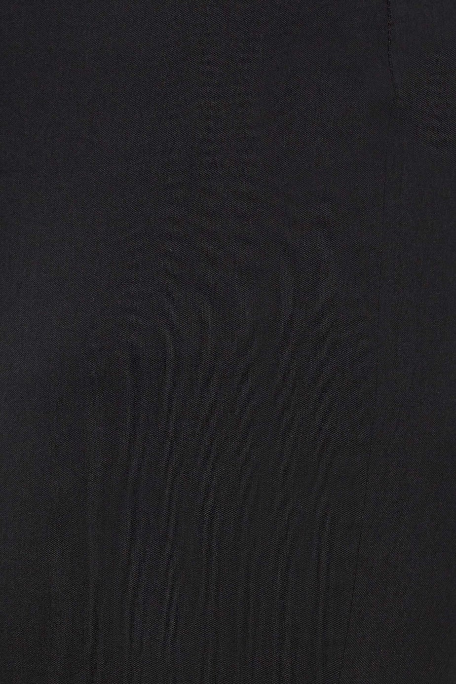 Yours Curve Black Flare Bengaline Trousers