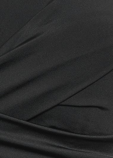 Yours Curve Black Premium Underwired Bikini Top