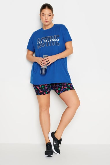 Yours Active Curve Blue Be Yourself Top