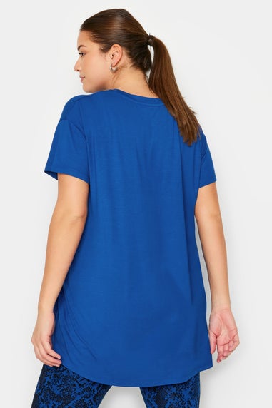 Yours Active Curve Blue Be Yourself Top