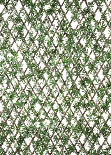 Premier Decorations Green Acer Artificial Willow Trellis (130cm x 270cm)