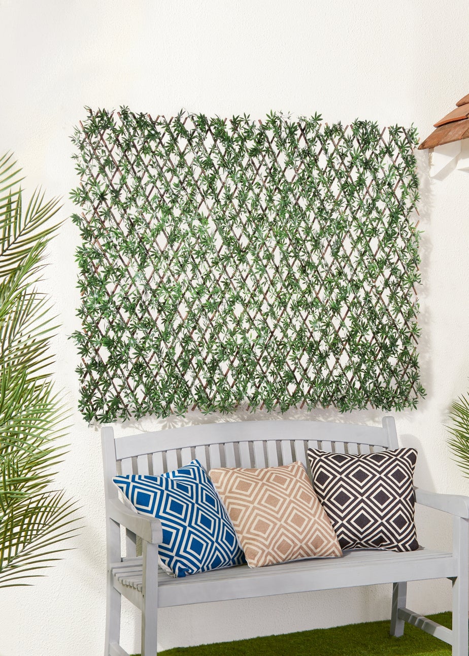 Premier Decorations Green Acer Artificial Willow Trellis (130cm x 270cm)