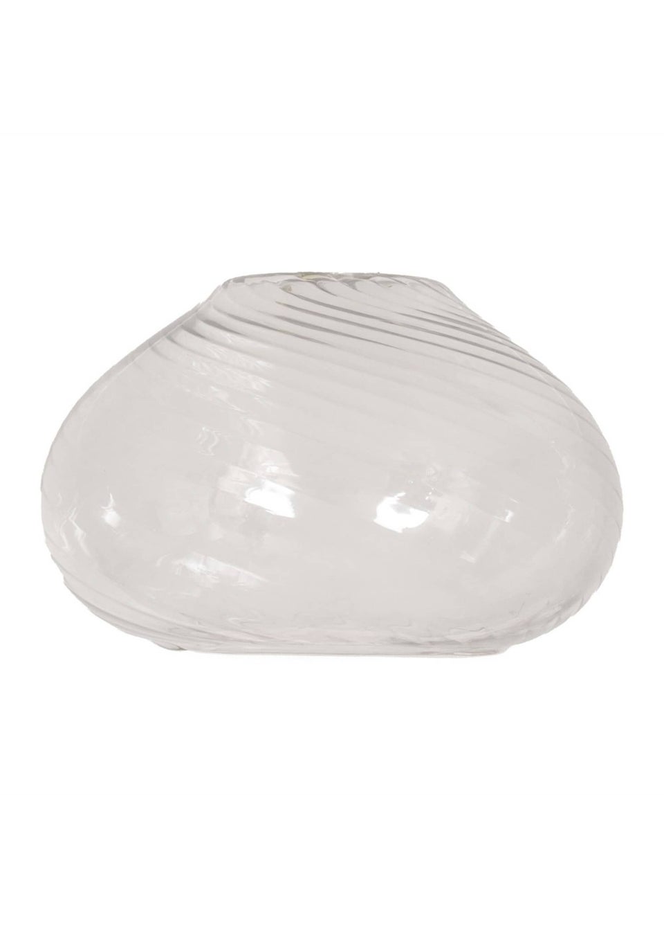 ValueLights Corinne Clear Glass Easy Fit Lampshade