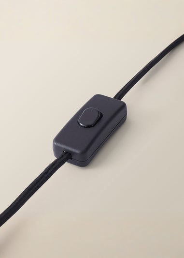 ValueLights Maeve Brushed Gold Bobbin Table Lamp Base