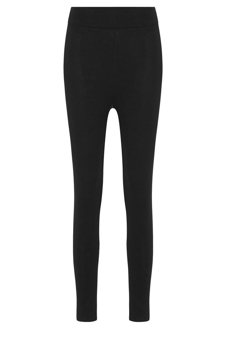 Long Tall Sally Black Fold Over Leggings