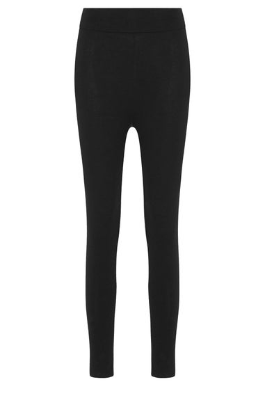 Long Tall Sally Black Fold Over Leggings