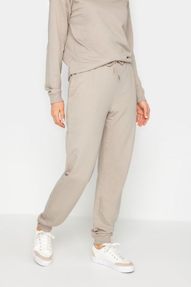 Long Tall Sally Stone Brown Cuffed Drawstring Joggers