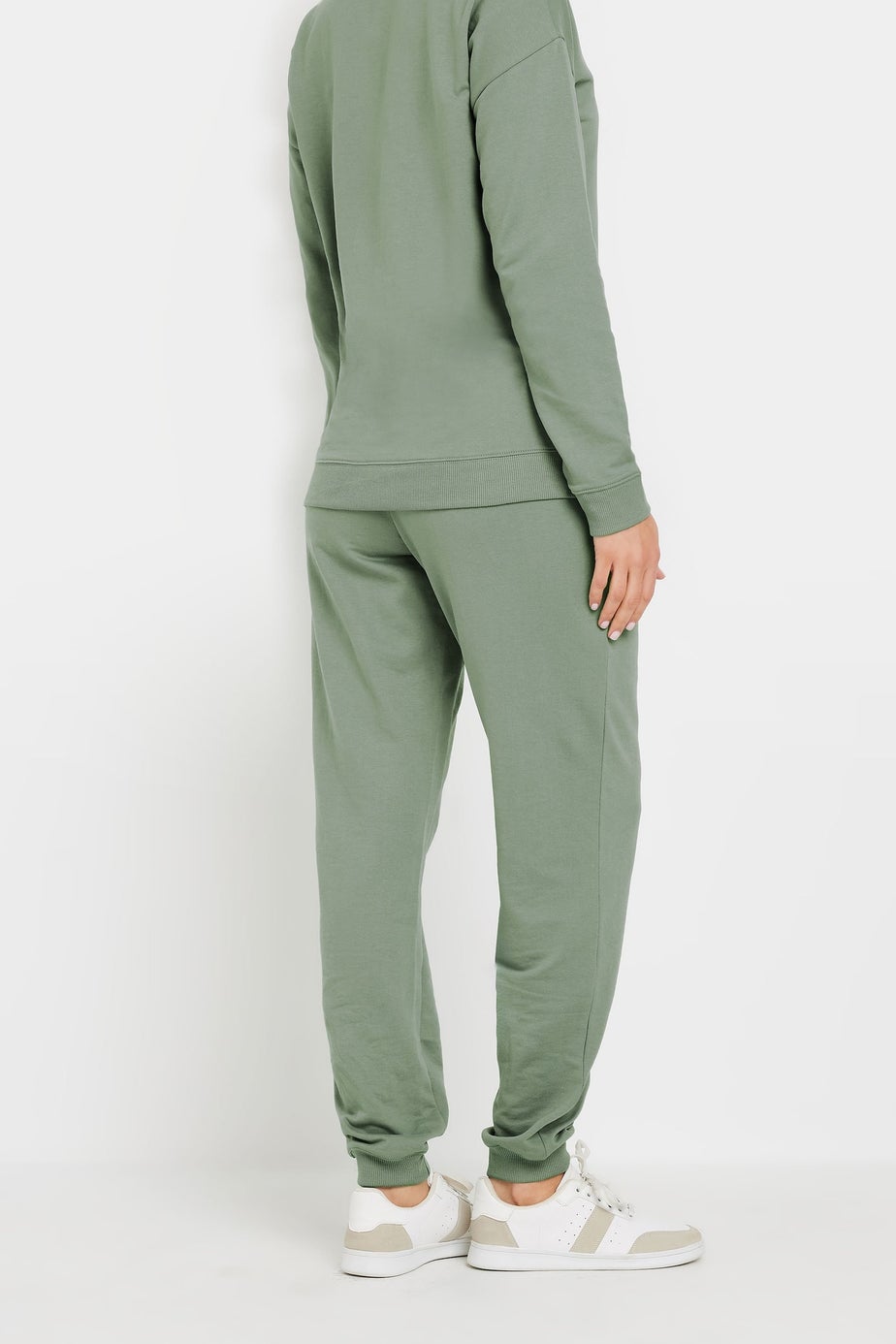 Long Tall Sally Sage Green Cuffed Joggers