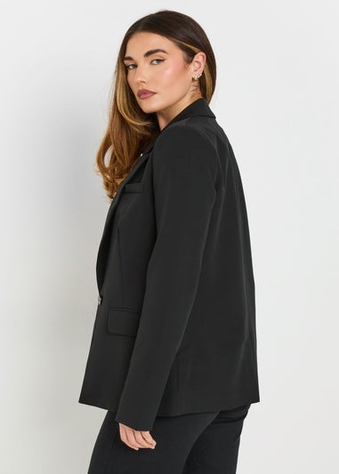 Long Tall Sally Black Single Breasted Blazer