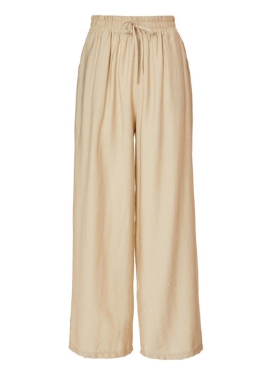 Quiz Stone Diamante Palazzo Trousers