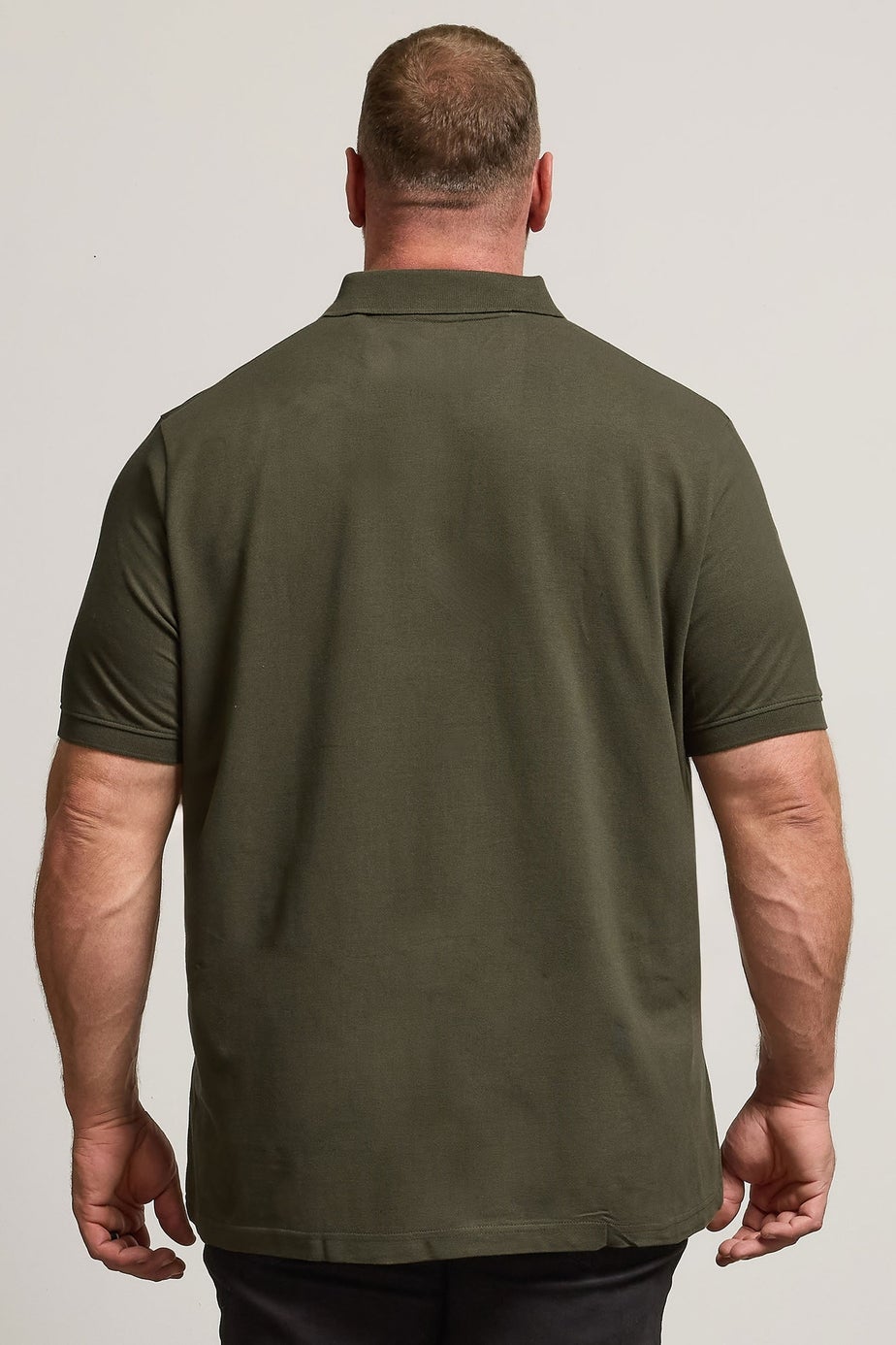 BadRhino Khaki Green Core Polo Shirt