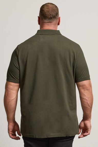BadRhino Khaki Green Core Polo Shirt
