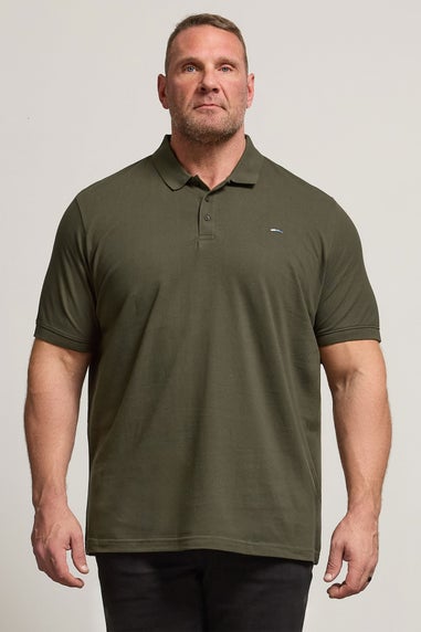 BadRhino Khaki Green Core Polo Shirt