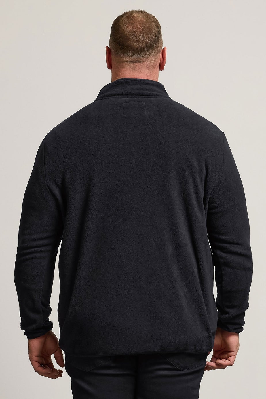 BadRhino Black Essential Zip Through Fleece