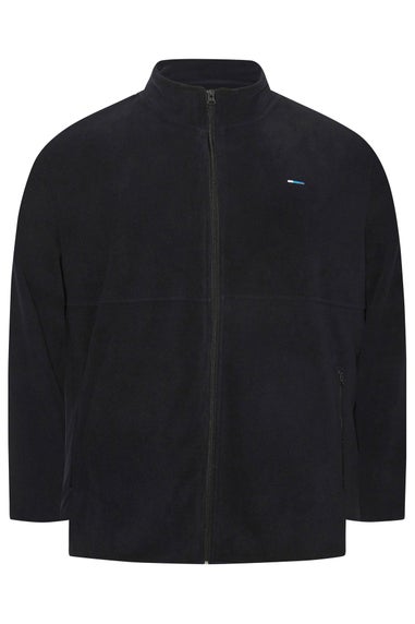 BadRhino Black Essential Zip Through Fleece