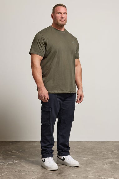 BadRhino Navy Blue Stretch Combat Cargo Trousers