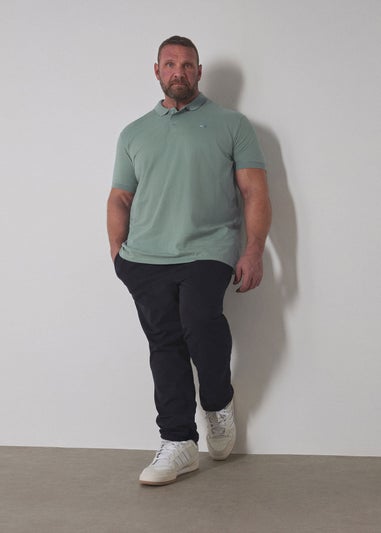 BadRhino Big & Tall Navy Blue Stretch Combat Cargo Trousers