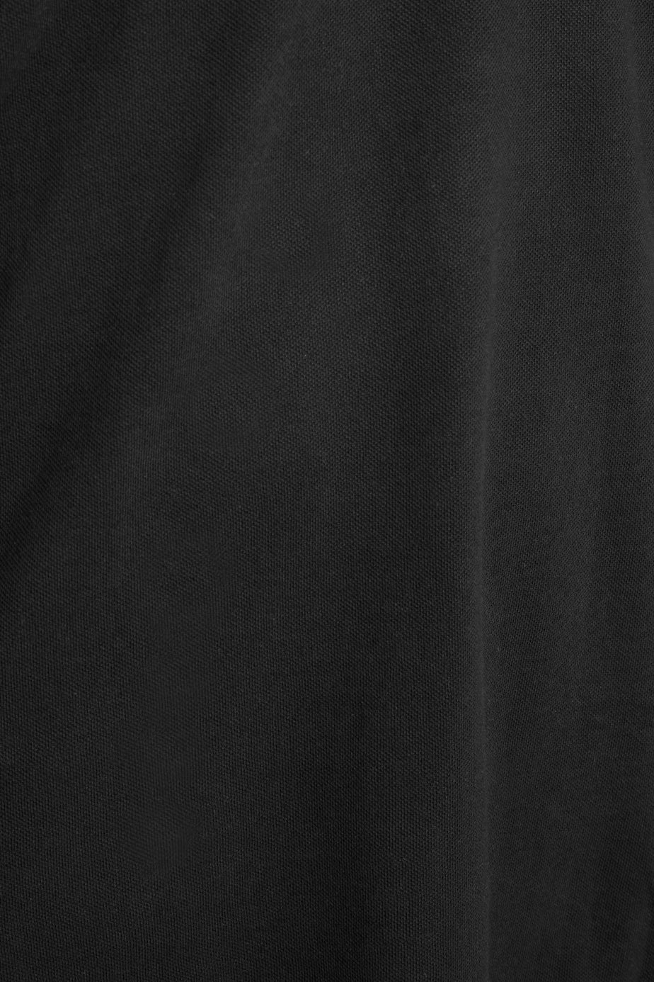 BadRhino Black Long Sleeve Core Polo Shirt