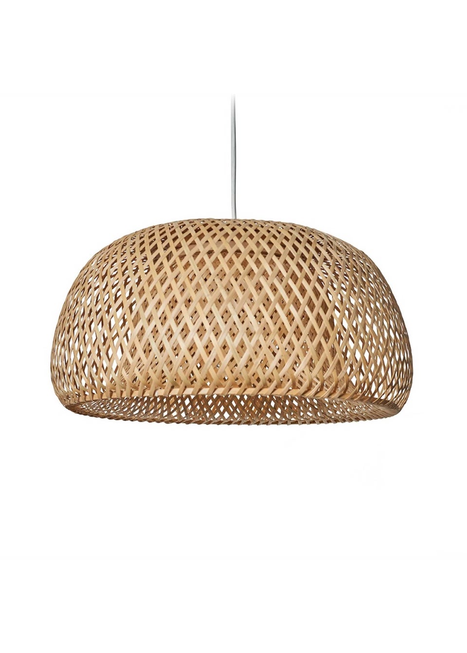 ValueLights Perugia Natural Bamboo Easy Fit Ceiling Lampshade