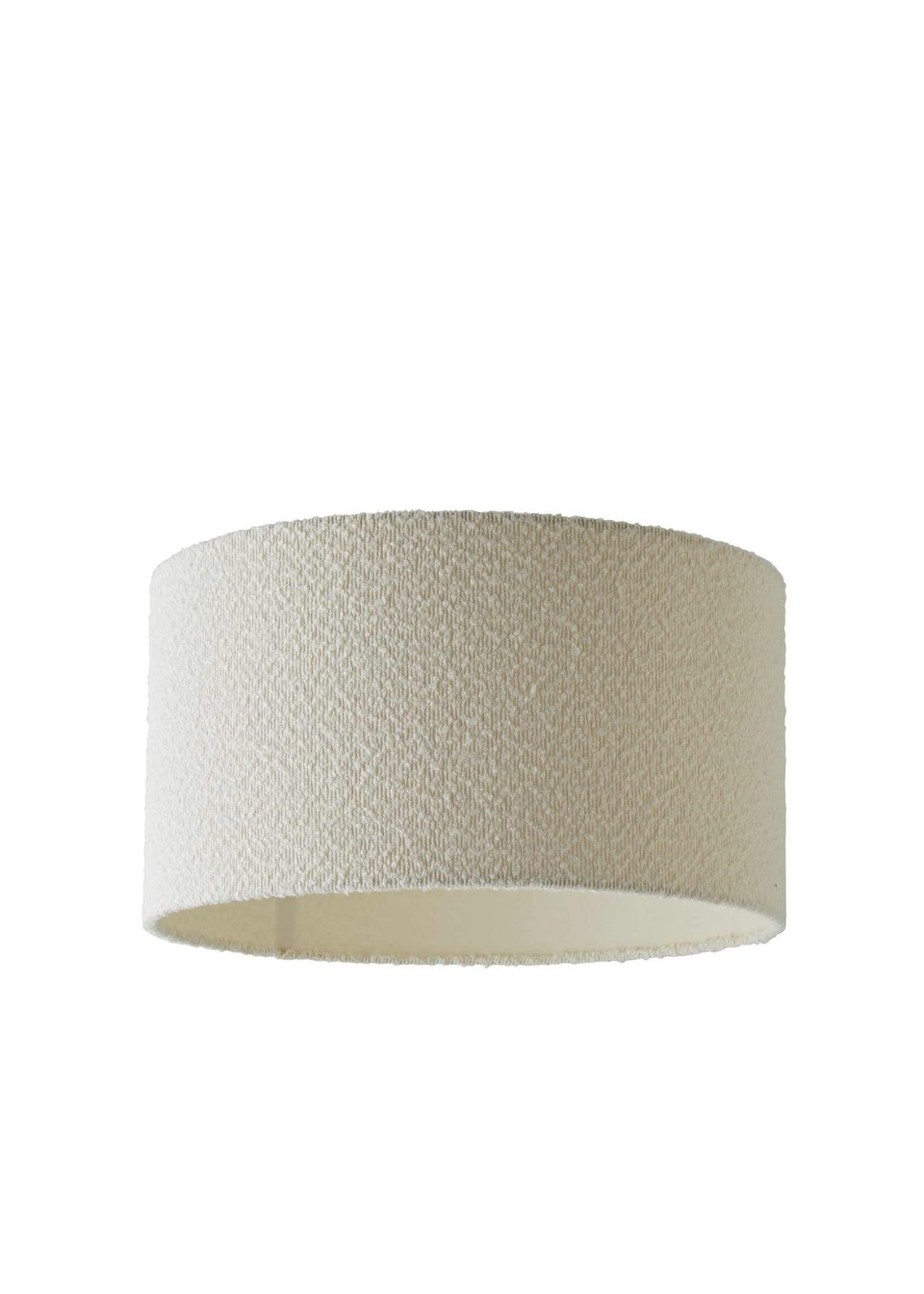 ValueLights Reni XL 45cm Cream Boucle Easy Fit Lampshade