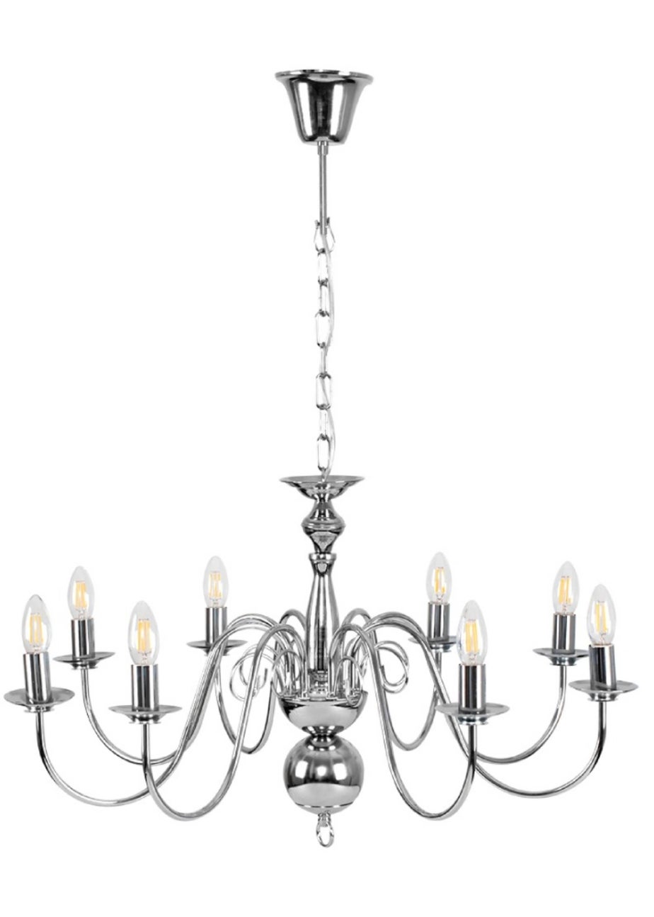 ValueLights Gothica 8 Way Chandelier Ceiling Light