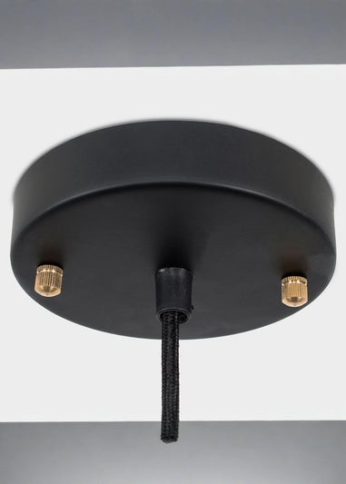 ValueLights Sheridan Glass Globe Ceiling Pendant Light