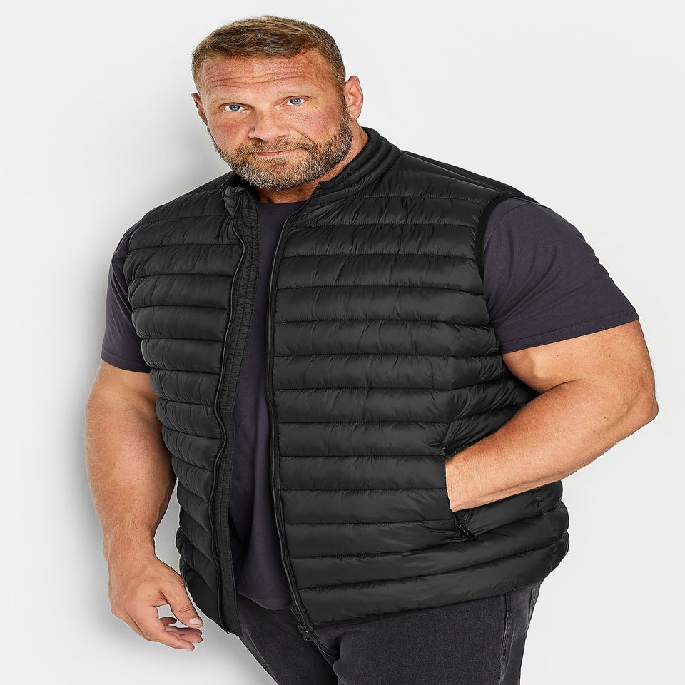 BadRhino Black Padded Puffer Gilet