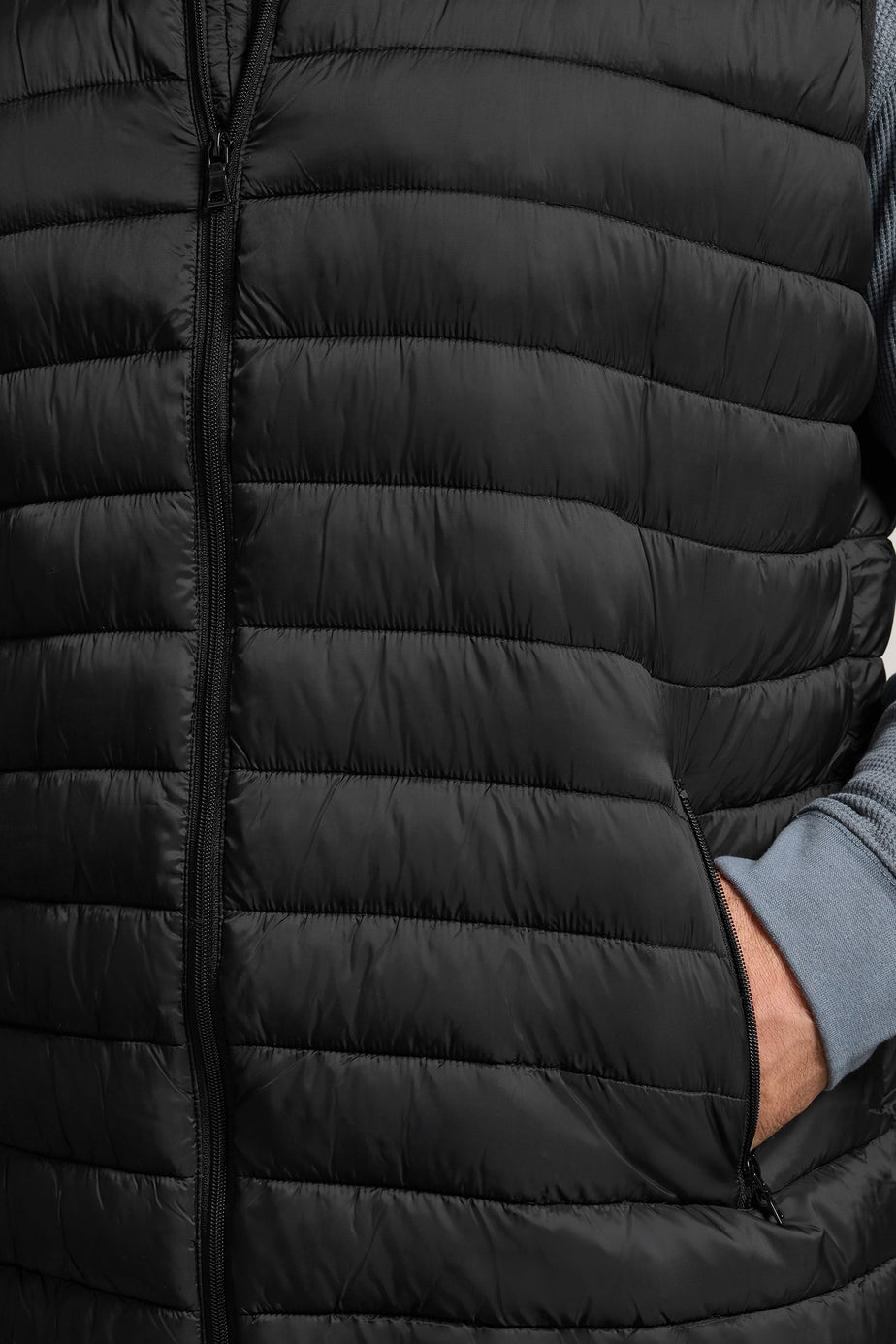 BadRhino Black Padded Puffer Gilet