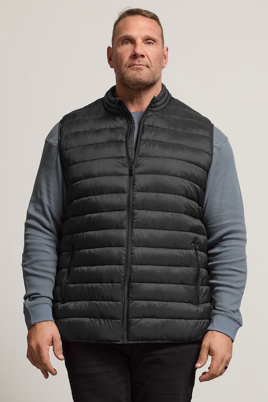 BadRhino Black Padded Puffer Gilet
