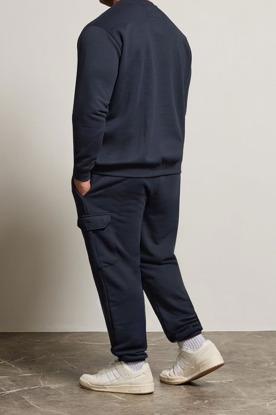 BadRhino Navy Blue Cargo Joggers
