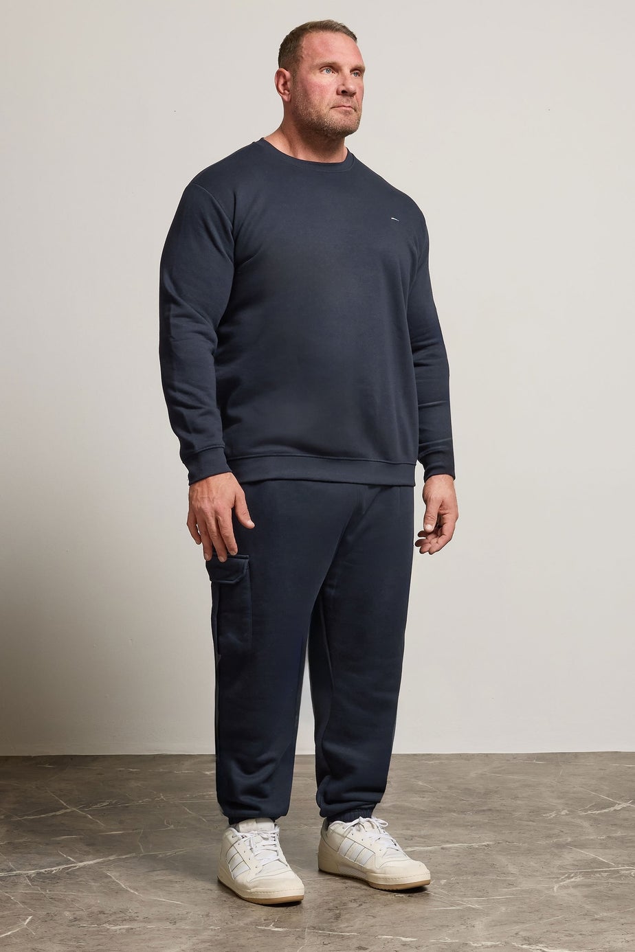 BadRhino Navy Blue Cargo Joggers