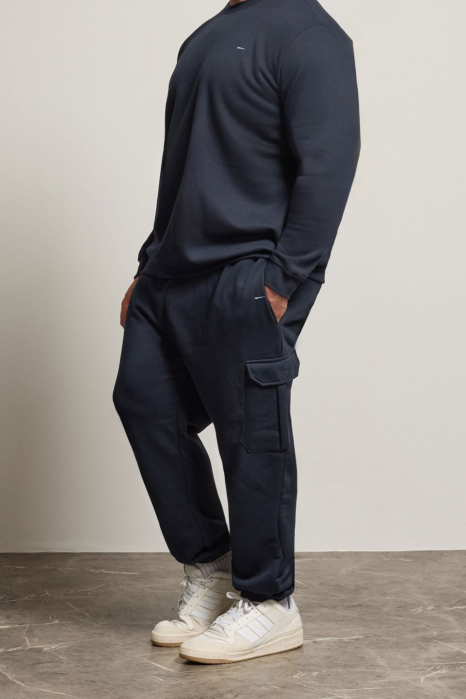 BadRhino Navy Blue Cargo Joggers